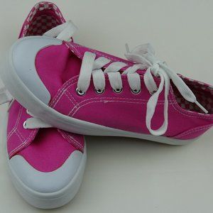 Joe Boxer Girls' Pink Recresent Sneaker Size 2M